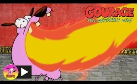 Courage The Cowardly Dog | Fire Breathing | Cartoon Network