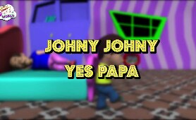 Johny Johny Yes Papa Cartoon Poem