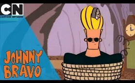 Johnny Bravo | Chased By the Time Bear | Cartoon Network