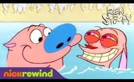 Skinny Dipping | The Ren & Stimpy Show | NickRewind