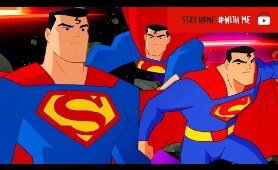 #StayHome Justice League Action | Superman In Action | DC Kids